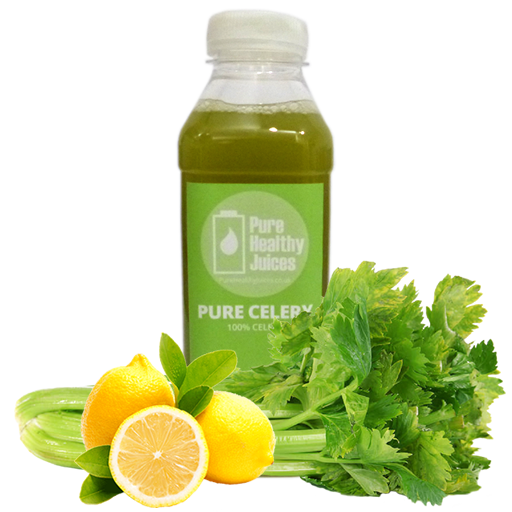 500ml pure celery and lemon juice