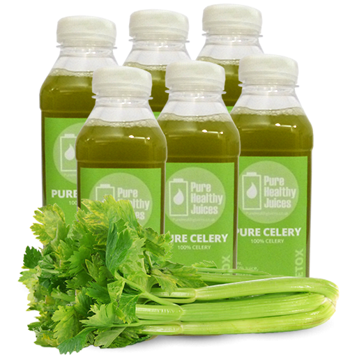 500ml celery juice 6 bottles promotion
