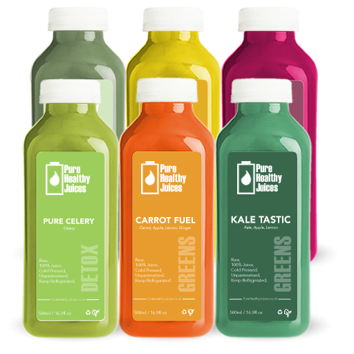pure healthy 1 day juice cleanse