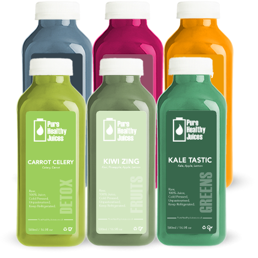 pure healthy 3 days juice cleanse