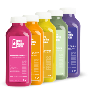 pure healthy sweet rainbow cleanse