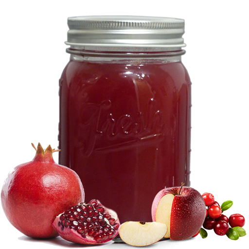 pure healthy juices christmas 6 jars 16fl oz
